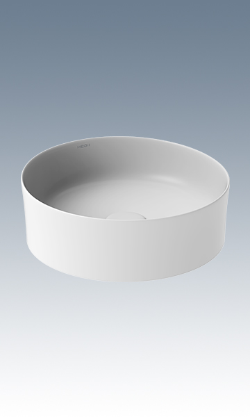 HC10650-038（天際白）圓形薄邊藝術(shù)盆